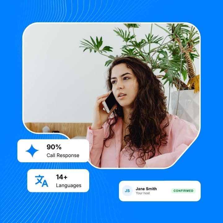 AI receptionist that never misses a call
