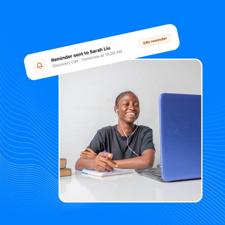 Your professional booking page, live in minutes